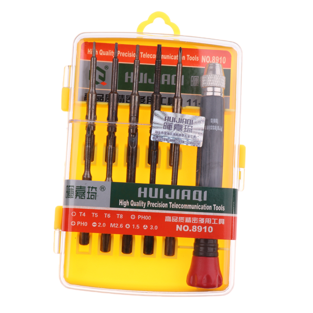 Metal Screwdriver Set Precision Repair Tool Kit Durable Hand Tools for Home Electronics Maintenance