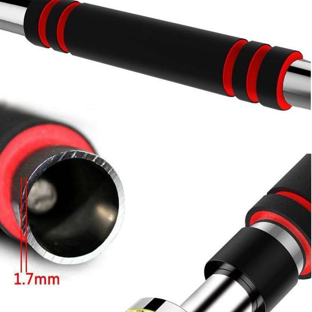 Multifunctional Door Pull Up Bar No Drill Telescopic Fitness Stretch Bar for Home Gym Tools Exercise