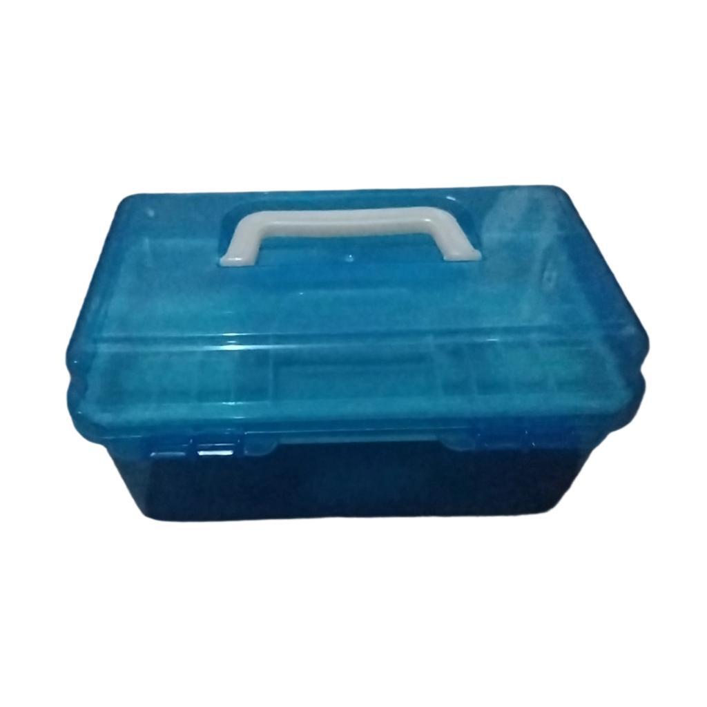 Home Storage Box Organizer Container Divided Organizer Box for Crafts Sewing Beads Accessories and Desk Storage