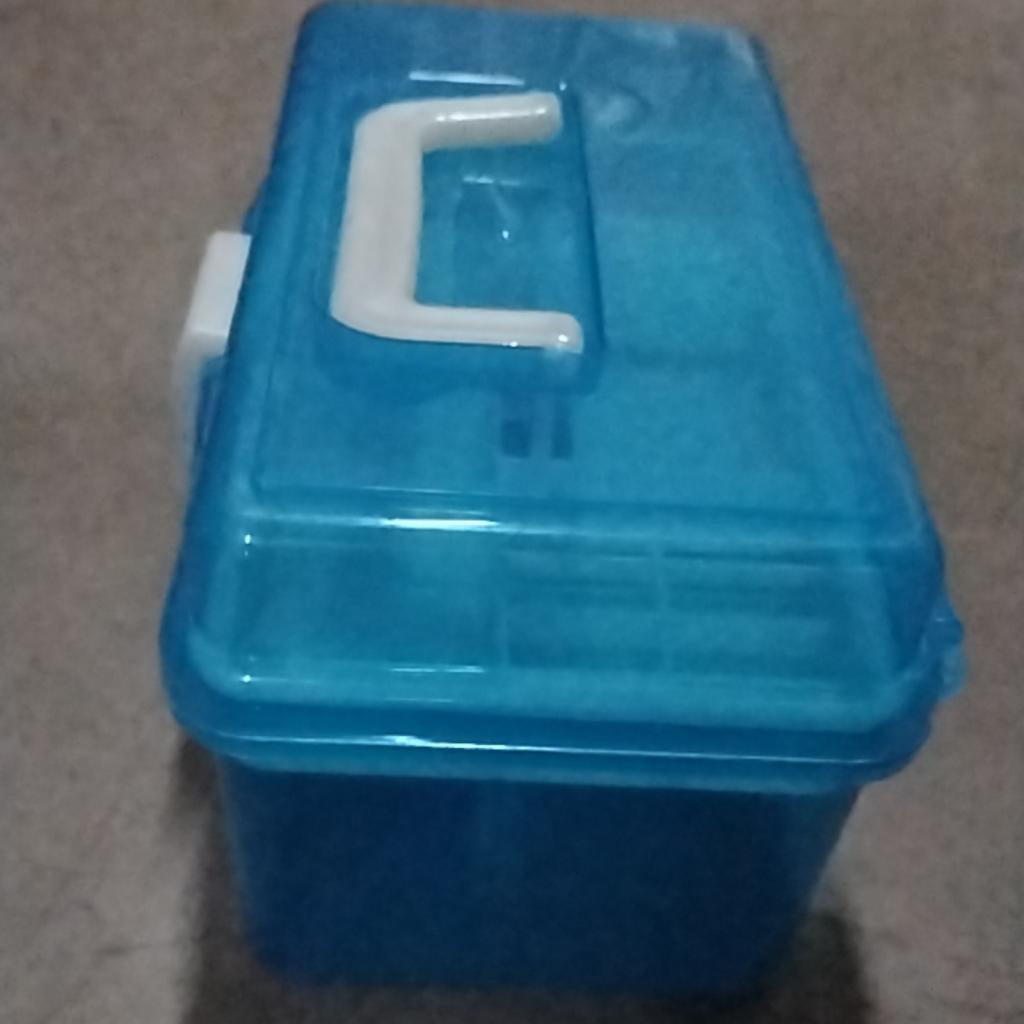 Home Storage Box Organizer Container Divided Organizer Box for Crafts Sewing Beads Accessories and Desk Storage