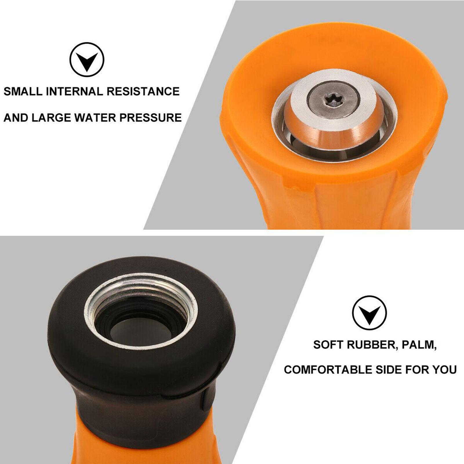 Garden Hose Nozzle High Pressure Hose Nozzle Hose Sprayer Garden Hose Nozzle Water Gun Hose Nozzle for Garden Car Wash