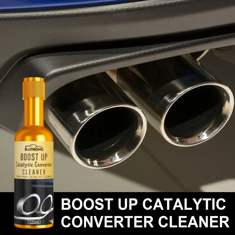 QC4 120ml Car Catalytic Converter Cleaner Car Engine Cleaner CSV Cleaner Accelerator Catalyst Car Catalytic Converter Cleaners