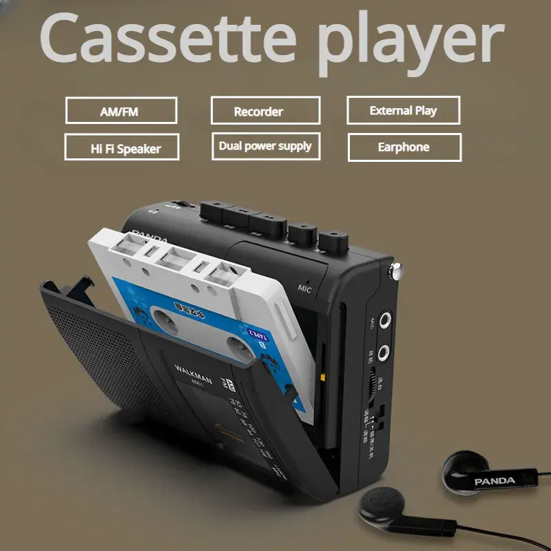 Panda 6501 prenosivi kasetofon sa AM/FM radiom