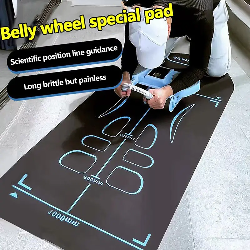 Prostirka za jogu protiv klizanja, amortizujuća, debela podloga za klečanje, višekratna prostirka za teretanu za žene i muškarce, za kućne pilates vežbe na podu