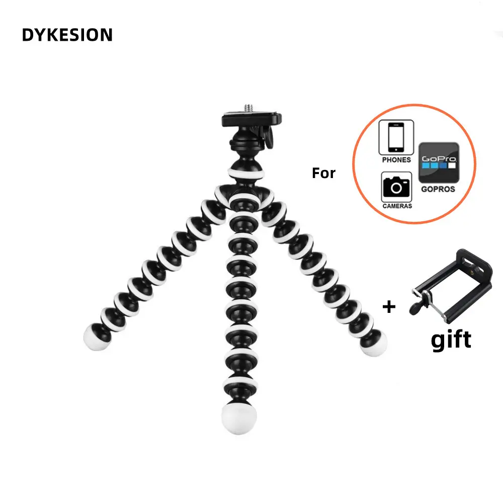 Tripod stalak za telefon, kameru, držač sa štipaljkom, pametni telefon, monopod, fleksibilni mini stativ za telefon