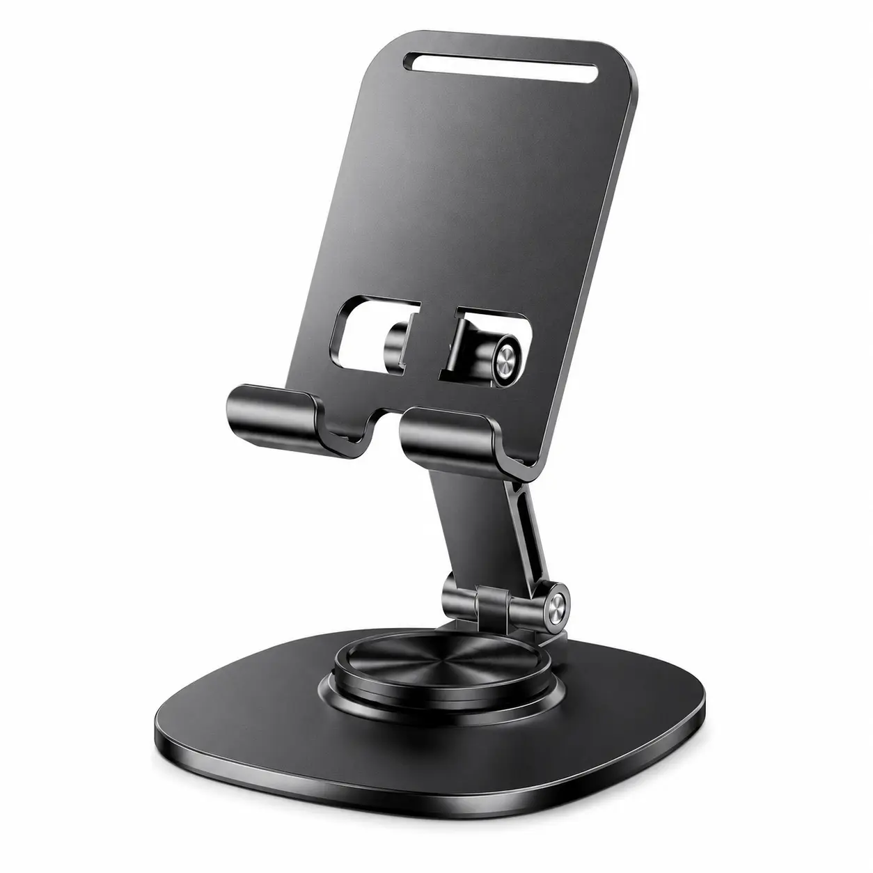 Podesivi stoni držač za telefon, sklopivi aluminijumski držač mobilnog telefona za sto, stabilan držač za video pozive bez korišćenja ruku