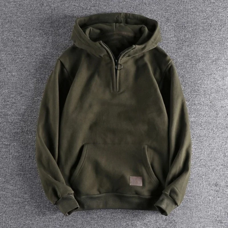 Topla muška dukserica sa kapuljačom, jednobojna, slim fit, oversized, estetski emo Harajuku stil, One Piece, jesenja, luksuzna, XXL