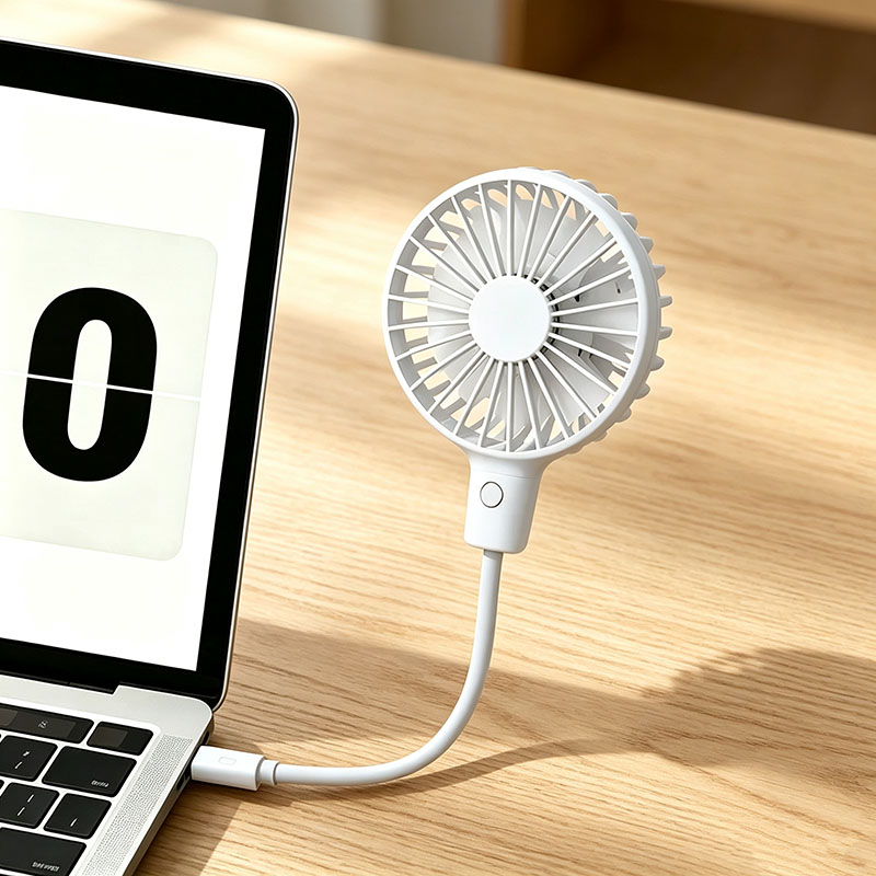USB Mini ventilator mali stoni ventilator prenosivi fleksibilni bežični za kancelariju spavaću sobu automobil kampovanje kuhinju unutrašnju i spoljašnju upotrebu tihi rad