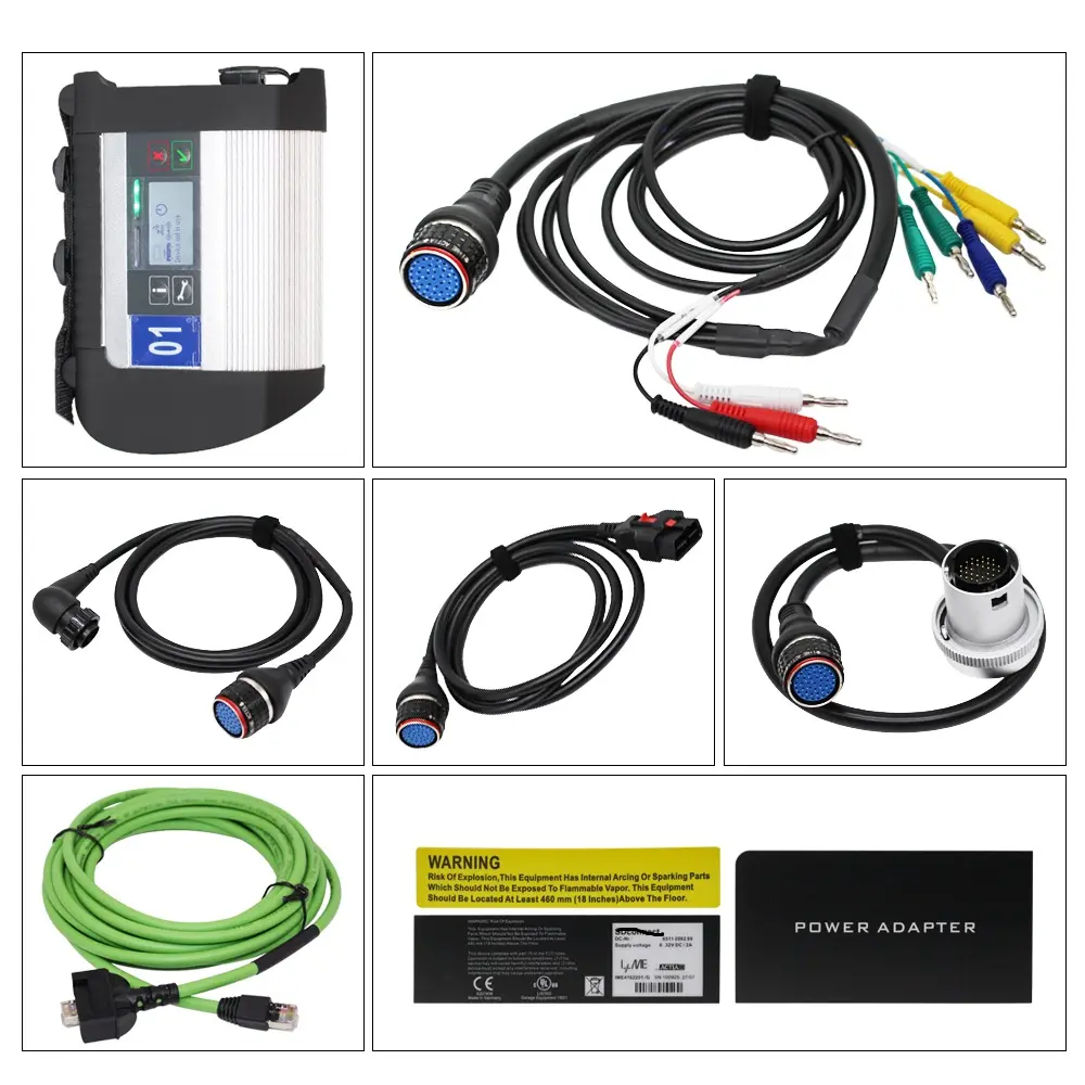 MB Star C4 DOIP and C4 Full Chip Multiplexer Connect For MB Car Truck Support 12V & 24V WiFi Benz Auto Diagnostic Tool