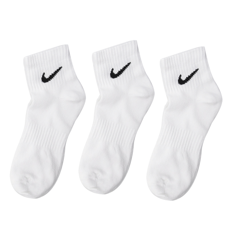 Nike Socks, Men's Socks, Women's Socks, Breathable and Comfortable Basketball Socks, Casual Socks (3 Pairs)
