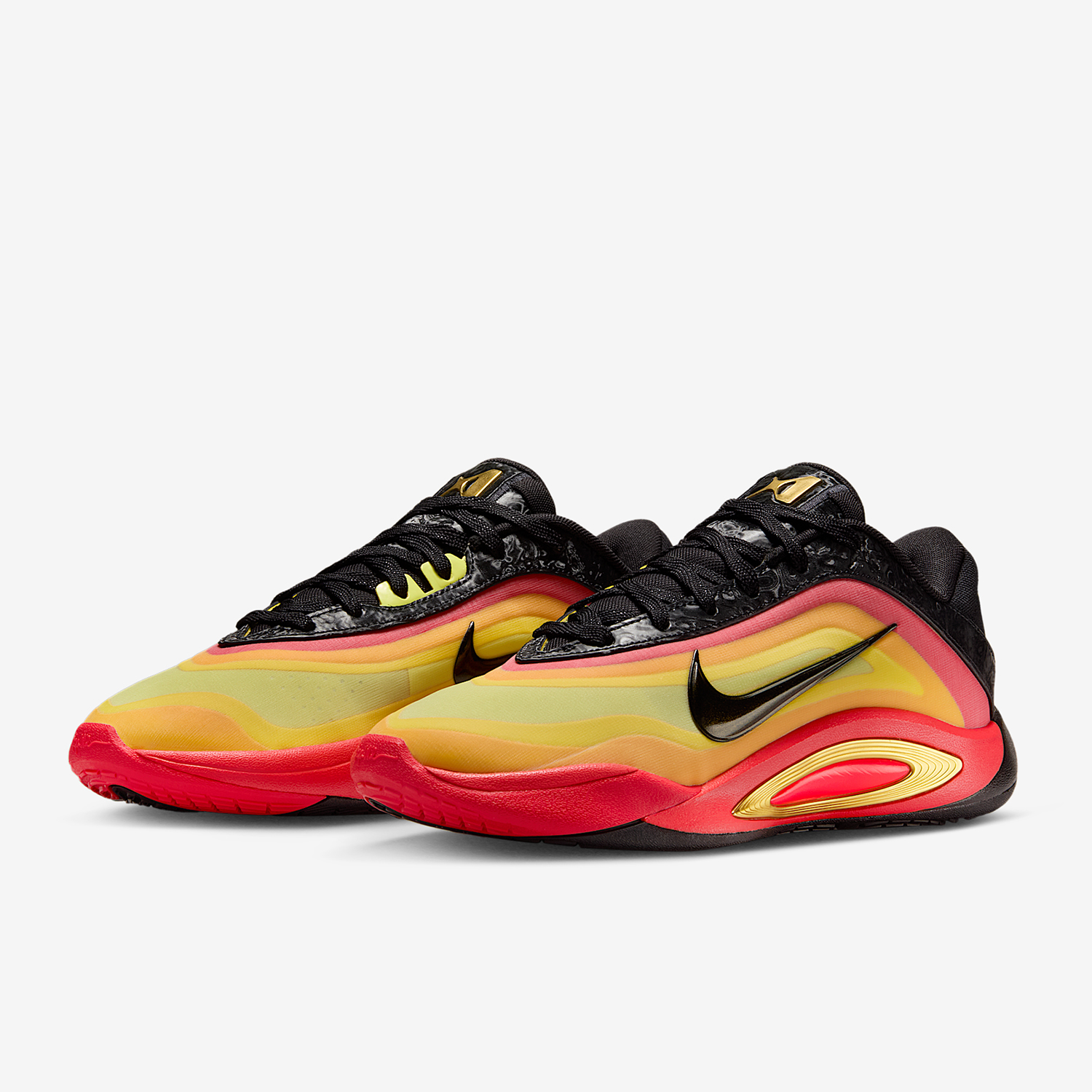 Nike Authentic Summer Style Men's Women's Lightweight Fashion Cushioned Basketball Shoes HQ1733-001