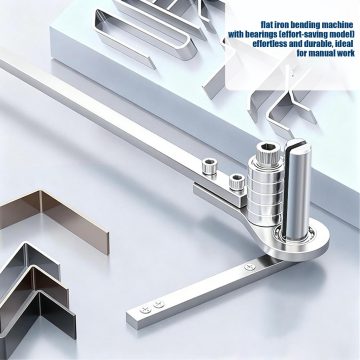 Ručni savijač | Uređaj za savijanje metala | Alat za savijanje čeličnih ploča | za metaloprerađivače, DIY entuzijaste i profesionalce u radionici