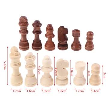 32 kom/set 2.2 inčne drvene šahovske figure, međunarodni šah, šahovske figure, zabavni dodaci.