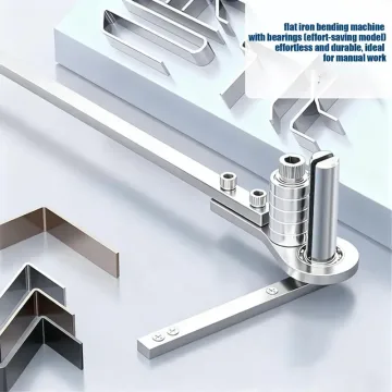 Ručni savijač | Uređaj za savijanje metala | Alat za savijanje čeličnih ploča | za metaloprerađivače, DIY entuzijaste i profesionalce u radionici