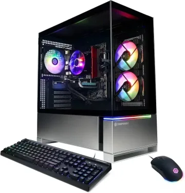 CyberPowerPC Gamer Xtreme gejmerski desktop računar sa tastaturom i mišem