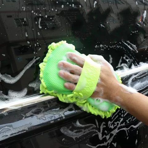 Microfiber sunđer za čišćenje automobila, rukavica za pranje, četka za detalje, dodatna oprema za negu vozila