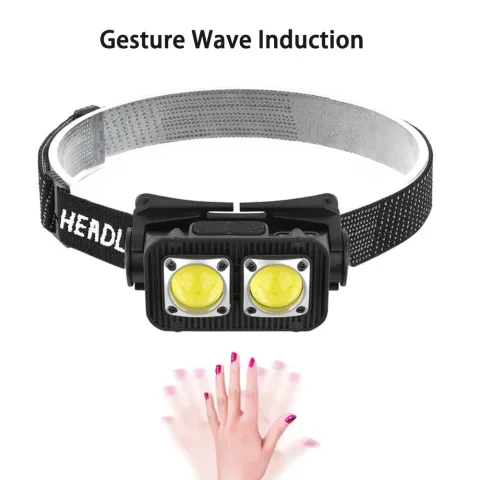 Punjiva čeona lampa sa senzorom za rad bez ruku, svetla punjiva čeona lampa za upotrebu na otvorenom