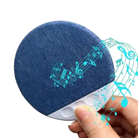 Mini Bluetooth zvučnik za spavanje sa zvukovima prirode, belim šumom, bežični MP3 muzički plejer, ultra tanak, sa funkcijom tajmera za isključivanje