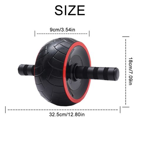 Ab Wheel Roller oprema za jačanje mišića i fitnes trening, trenažer za trbušne mišiće za kućno vežbanje