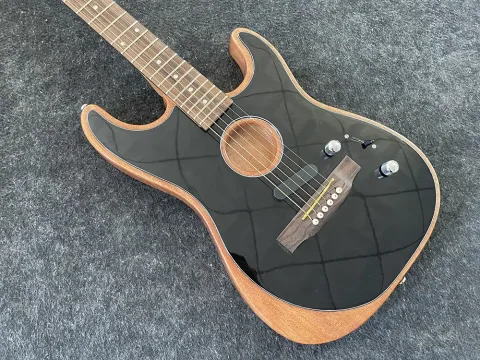 Električna gitara sa polušupljim telom, palisander hvataljka