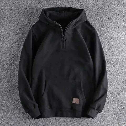 Topla muška dukserica sa kapuljačom, jednobojna, slim fit, oversized, estetski emo Harajuku stil, One Piece, jesenja, luksuzna, XXL