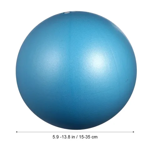 2 kom. matirana debela joga lopta protiv pucanja 15-35 cm PVC lopta za balansiranje i stabilnost za pilates joga fitnes i jačanje mišića