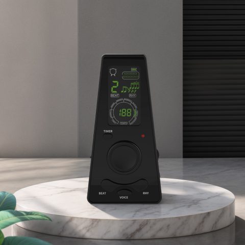 Elektronski metronom sa podesivom jačinom zvuka i brzinom ritma, digitalni metronom sa tajmerom za klavir, gitaru, bubnjeve i violinu