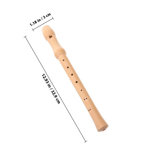 Drvena flauta sa 8 rupa, sopran blok flauta, instrument za lako sviranje, vežbanje koordinacije, instrument za početnike