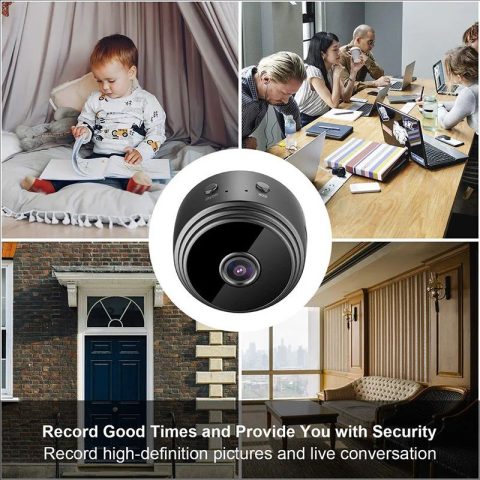 Wifi nadzorna kamera za kućnu upotrebu, unutrašnja bežična kamera sa zvukom, HD 1080P CCTV video sigurnosna kamera, Wifi IP monitor
