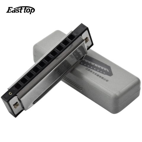 T10-4 Easttop usna harmonika 10 rupa C tonalitet dijatonska usna harmonika muzički instrument