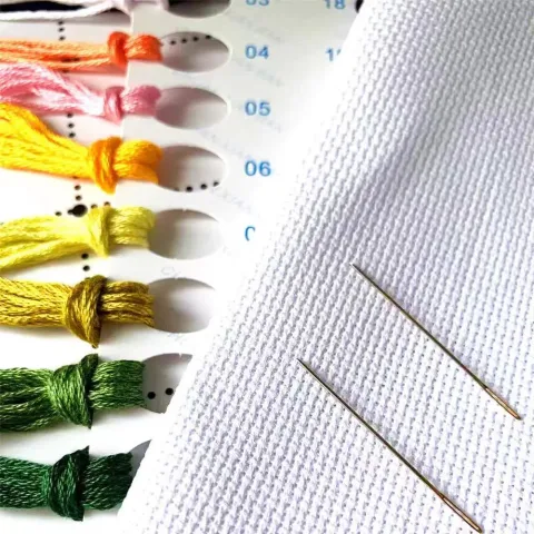 4556 Kompleti za vez krstićem Setovi za vez Komplet za vez krstićem Komplet za vez Set za vez krstićem Igla Umetnost i zanat DIY
