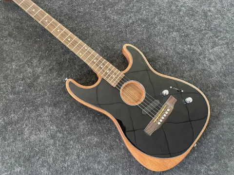 Električna gitara sa polušupljim telom, palisander hvataljka