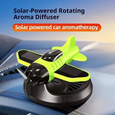 Solarni osveživač vazduha za auto u obliku aviona