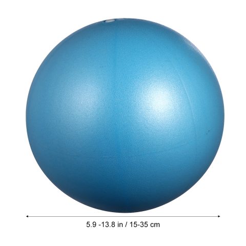 2 kom. matirana debela joga lopta protiv pucanja 15-35 cm PVC lopta za balansiranje i stabilnost za pilates joga fitnes i jačanje mišića