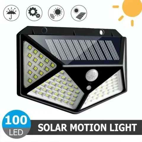 Multifunkcionalna solarna lampa za spoljašnju dekoraciju bašte, vodootporni LED solarni reflektor sa senzorom pokreta