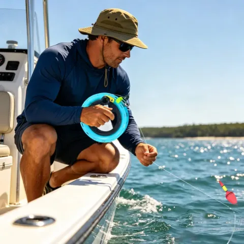 Baitcasting mašinica za pecanje, ručni kotur, izdržljivo dvostruko zvonce, mašinica za mušičarenje sa plovkom za pecanje na moru, čamcu, doku, jezeru, reci i kajaku